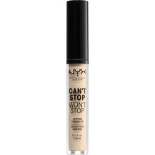 NYX  Cant Stop Wont Stop Contour Concealer 4 - Light Ivory 0.11 Fl Oz